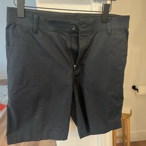 Nike Dri-FIT UV 9” Men's Size 32 Black Chino Golf Shorts